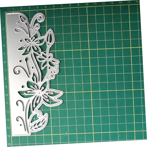 Uonlytech 4 Pièces Matrices de Découpe Élégantes Acier Au pour Bricolage Diy Pochoirs de Fleurs pour Scrapbooking Embossage pour Cartes Décorations - Nail Gallerys