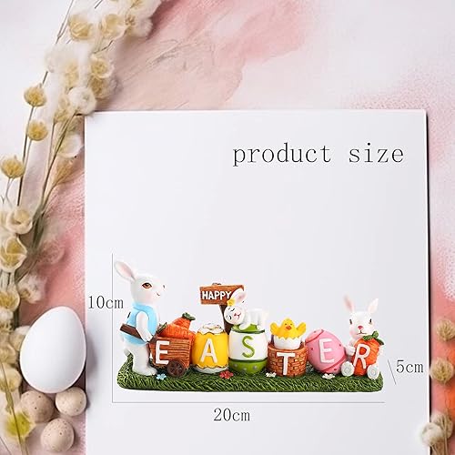 HERZONE Décoration de Lapin de PâquesDécoration Lapin de Pâques pour Debout, Deco Paques Bois Lapin, Pâques Décorations Lapin pour La Décoration et Les Cadeaux (A) - Nail Gallerys