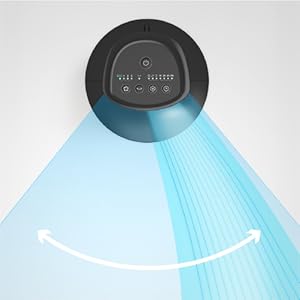 ventilateur tour probreeze grand 100 cm colonne puissant ete minuteur noir