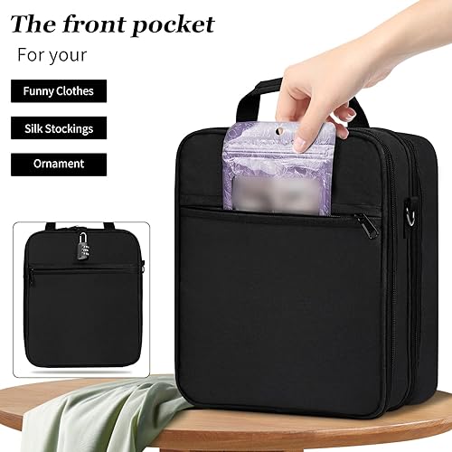 TUSIASC Boîte de rangement avec serrure, sacs de rangement pour jouets de jeu, boîte à jouets portable pour objets personnels - Nail Gallerys