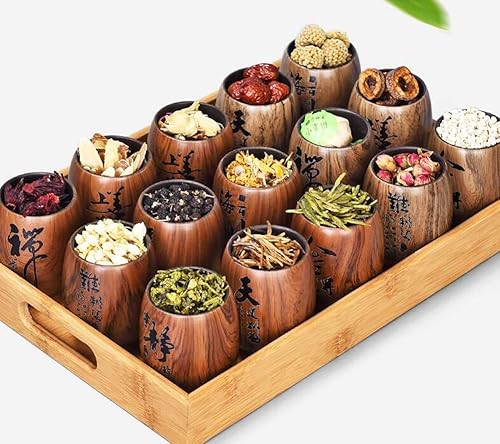 Jingyun Céramique Japonaise Boîte De Thé Traditionnelle Caddy À Thé Maison Ornement A11 - Nail Gallerys