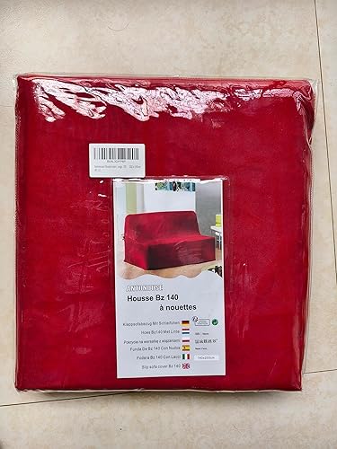 Antonouse Housse matelassée pour Banquette BZ 140，Taille 120 Ã 200 x 140cm (Brun) - Nail Gallerys