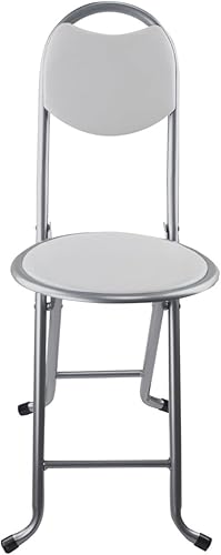 7H SEVEN HOUSE Tabouret pliant haut avec dossier 32 x 36 x 73,5 cm 7house - Nail Gallerys