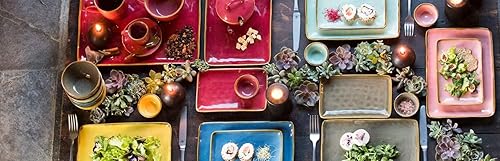 Rose & Tulipani - Assiette plate Concert ocre - Nail Gallerys