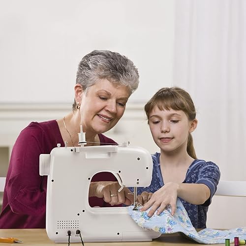 HEAO Machine à coudre, 30 points intégrés, 11 pieds de couture, avec protection contre la poussière, machine à coudre électrique avec pédale pour débutants et confirmés - Nail Gallerys