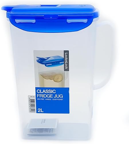 Lock & Lock Rectangular Fridge Door Jug 2ltr - Nail Gallerys