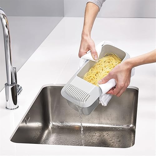 Cuiseur à pâtes micro-ondes, ustensiles de cuisine bol à spaghetti avec passoire résistant à la chaleur cuiseur à pâtes vapeur bateau à nouilles spaghetti, lavable au lave-vaisselle - Nail Gallerys