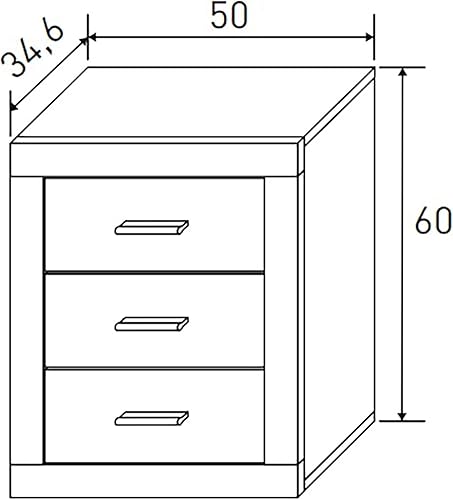 PEGANE Tête de lit avec Pieds Coloris Chêne Cambrian, Blanc - Longueur 160 x Profondeur 3,8 x Hauteur 120 cm - Nail Gallerys