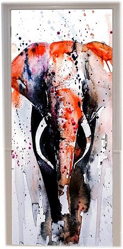 A.Monamour Sticker Porte Autocollant Poster de Porte 3D Formules Mathématiques Mathématiques Et Calculs Écrits Sur Tableau Noir Vinyle Affiche de Porte Sticker Mural Papier Peint Art Décor 77 x 200 cm - Nail Gallerys