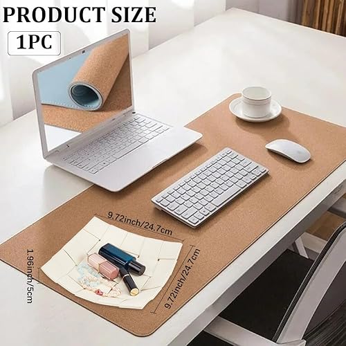 CREATCABIN Plateau Bijoux Cuir PU Réversible pour Clés Tricot Entrée Table Rangement Assiettes Table Chevet Bureau Fourre Tout pour Montres Écouteurs Lunettes Portefeuille Pièces Monnaie 24.7x24.7x5cm - Nail Gallerys