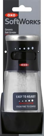 OXO 2154300 Moulin à sel, Acrylique, Noir - Nail Gallerys