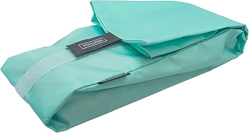 NERTHUS FIH 876 Sac à sandwich XL réutilisable turquoise écologique, adaptable, facile à nettoyer et lavable en machine - Nail Gallerys