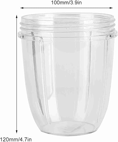 Tasses de Remplacement pour Mélangeur de Presse-Agrumes, Tasses de Mélangeur 18/24/oz, Tasse Supérieure de Pot, Pièces de Tasse de Presse-Agrumes, Remplacement de Tasse (24 onces) - Nail Gallerys
