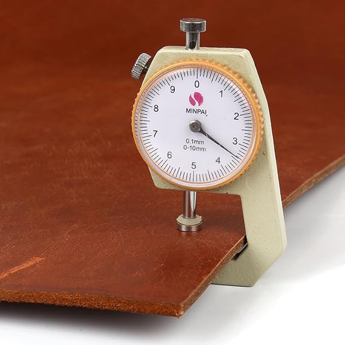 XIUPO Cuir de Vache Rigide 3.5mm, Tannage végétal, première Couche de Cuir de Buffle, Bricolage Sac de Moto, Tapis de Table en Cuir - Nail Gallerys