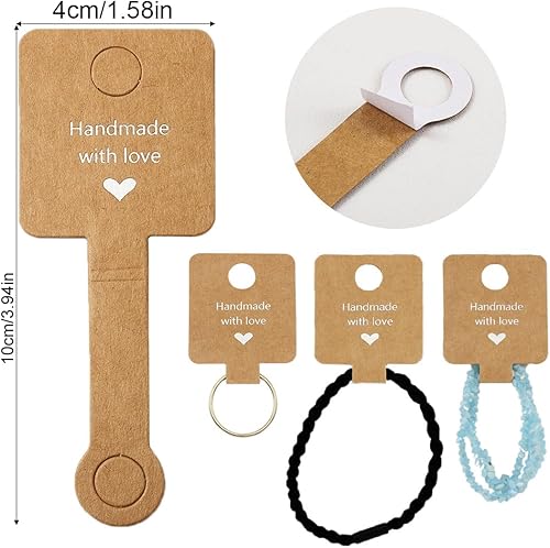 DDKY 150 Pièces 10 * 4CM Emballage Bijoux pour Boucles d'oreilles,Cartes d'Affichage de Bijoux Carton D'affichage de Colliers pour Bijoux,Boucles d'oreilles et Serre-tête - Nail Gallerys