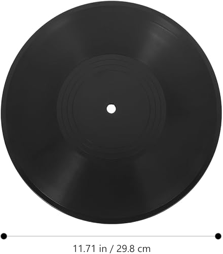 Gadpiparty 12 Pouces Disque Vinyle Vierge Décor Mural Vinyles Pour Décoration Esthétique Murale Faux Projets D’Artisanat Décor De Pièce Esthétique Maison - Nail Gallerys