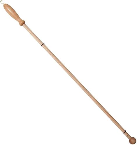 DECOHO - Baguette de lecture en bois pour journaux - Longueur 80 cm - Accessoires journal salle d'attente - Nail Gallerys