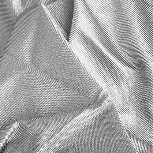 1.50M 100% Silver Fiber Anti Radiation Cloth,EMF RF RFID Shielding Fabric Anti-Radiation For Radiowave Microwave And Other Electromagnetic Fields (Size : 1m) - Nail Gallerys