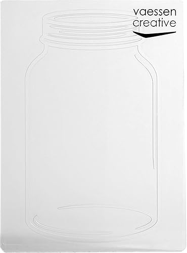 Vaessen creative Plaque d'embossage, Pot de Pierre, 6 x 10,8 x 0,5 cm, 1 pièce, d'anniversaire, Naissance, Cartes de Noël et Loisirs Créatifs en Papier, Transparent, 14,6x10,8x0,5 - Nail Gallerys