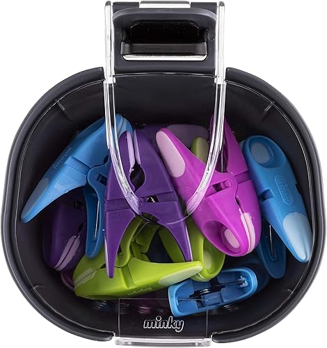 Minky Pod Plus Lot de 24 piquets de préhension Gris Taille Unique - Nail Gallerys