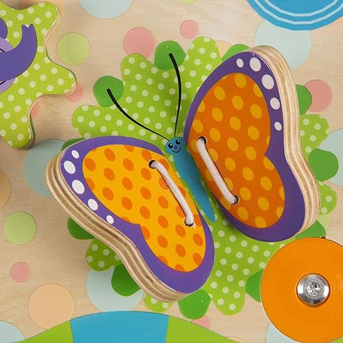 Melissa & Doug First Play Children€s Jungle Wooden Activity Table for Toddlers, Multicolor 30122 - Nail Gallerys