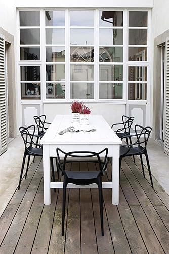 Kartell Masters, Chaise, Noir, Lot de 4 - Nail Gallerys