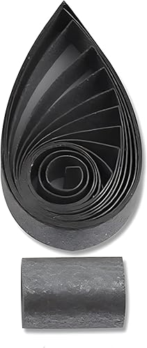 Easy PaperArt Quilling Papier Métallique 5MM Bande de papier métallique doré 5mm pour paperolles, loisirs créatifs, orgami Bonne étoile (Or) - Nail Gallerys