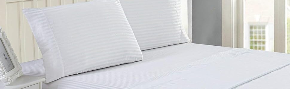 Parure de lit à rayures 