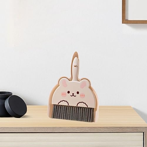 Baoblaze Ensemble mini pelle à poussière et balayette Ensemble de nettoyage pelle à poussière et balai à main Brosse de nettoyage et pelle à poussière pour, Blanc - Nail Gallerys