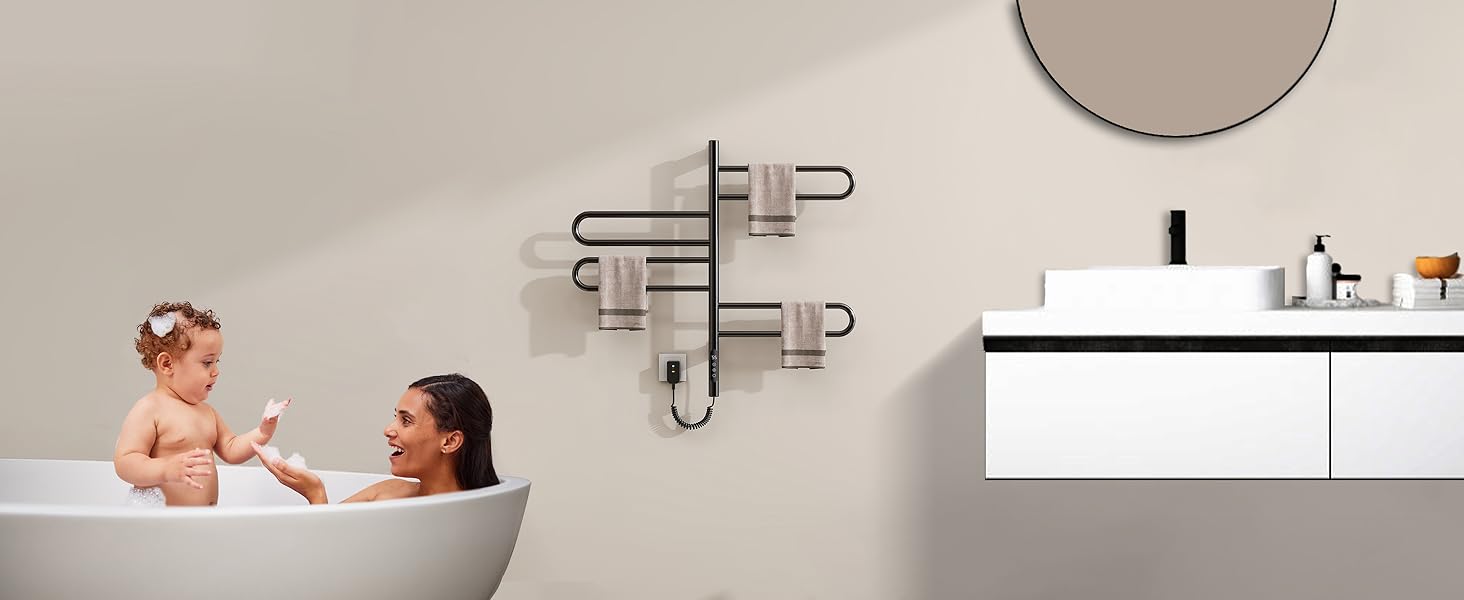 porte-serviettes électrique