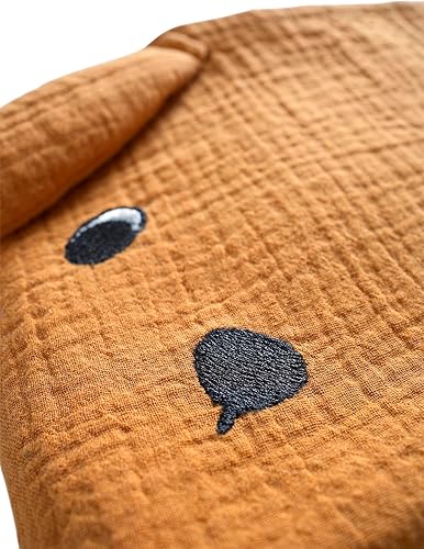 VERTBAUDET Lot de 3 Langes en Gaze de Coton Achille lot Beige TU - Nail Gallerys