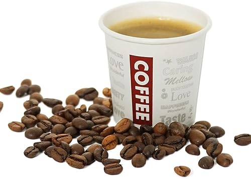 400 Gobelets Carton pour Café à Emporter. Gobelets Jetables, Tasse Café 190ml pour Servir Le Café, Le Thé, des Boissons Chaudes et Froides - Nail Gallerys