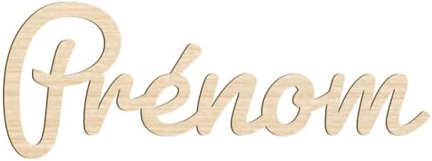 CLAPITO Prénom en Bois, Lettrage personnalisé - Nail Gallerys