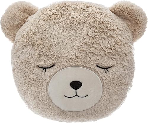 Atmosphera - Coussin Enfant Ours - Fausse Fourrure - D28 cm - Nail Gallerys