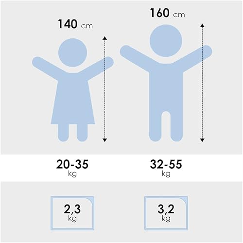 Dailydream Couverture lestée pour enfant, 2,3 kg, 90 x 120 cm, rose douillet - Nail Gallerys