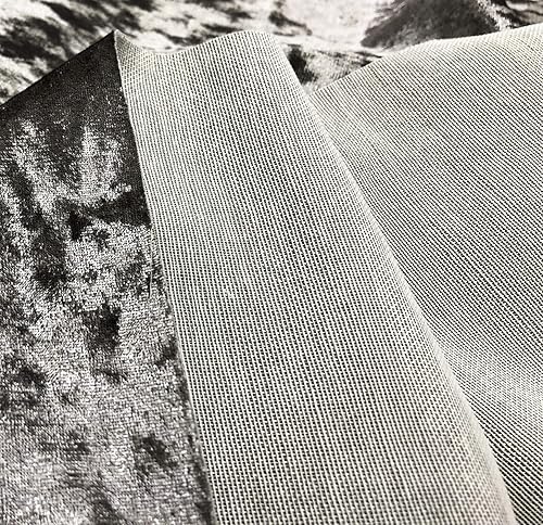 A-Express Prime Douce Velours écrasé En tissu Matériel Rideaux Coussin Robe 140 largeur - 1 Mètre 100cm x 140cm Rouge - Nail Gallerys