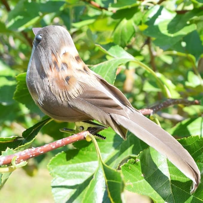 UPKOCH Lot de 3 Oiseaux artificiels avec Plumes et Clips - Figurine décorative en - Animaux - Décoration de Jardin Miniature - Décoration de Mariage (Couleur aléatoire) - Nail Gallerys