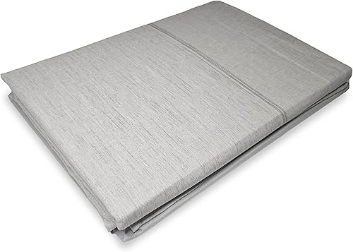 hermet Parure de lit Double 100% Coton, 2 Places Motif Effet Toile, Drap Housse + Drap Housse + 2 taies d'oreiller - Nail Gallerys