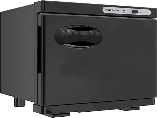 Sèche-serviettes, sèche-serviettes, vitesse de chauffage extrêmement rapide, utilisation facile, espaces SPA, salons de coiffure et de beauté (8 l, noir) - Nail Gallerys