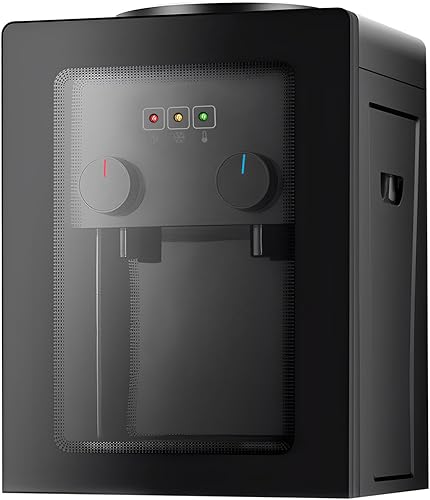 Distributeur d'eau électrique, fontaine d'eau chaude et froide, 550 W, mini distributeur d'eau de bureau, pour seaux de 3,5 l, 5 l, 10 l et 18 litres, maison, bureau, maison, maison, maison, maison - Nail Gallerys