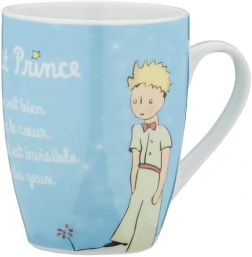 LE PETIT PRINCE Coffret Individuel Mug Lpp2 Personnages, Céramique, Bleu, 9 cm, 11 x 8 x 11.5 cm - Nail Gallerys