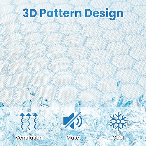 Deodar Oreiller 40x80cm Oreiller en Mousse à mémoire de Forme Oreiller rafraîchissant Oreiller Ergonomique Confort antibactérien Oreiller Confortable Doux et Respirant Oreiller de Sommeil - Nail Gallerys