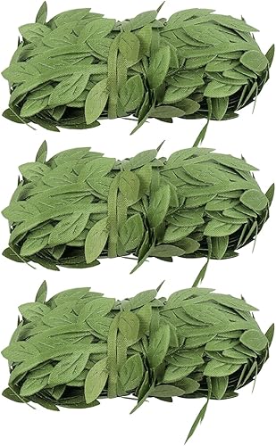 COACOM 3 Rouleaux De Vignes Artificielles, 10 M De Rotin De Plante Simulée, Décoration Créative Et Élée Et Multifonctionnelle, Fournitures De Matériaux Tissés À La Main DIY. - Nail Gallerys