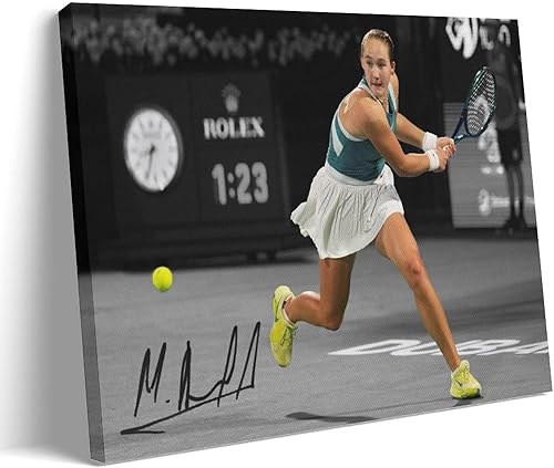 LZTMSINA Mira Andreeva Tennis Sport Star Poster Impression sur toile Décoration d'intérieur Décoration moderne 40 x 60 cm - Nail Gallerys