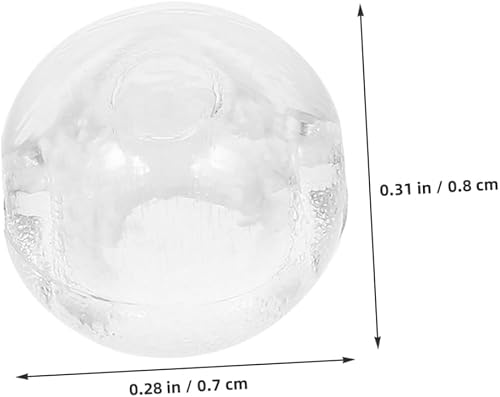 HEALLILY 30 Pièces Boucle De Limite Aveugle Tire Boucle D'arrêt De Chaîne Aveugle Stores De Camping-Car Arrêts De Chaîne Perlés Arrêts De Store Verticaux Bouchon De Boule De Chaîne Aveugle - Nail Gallerys