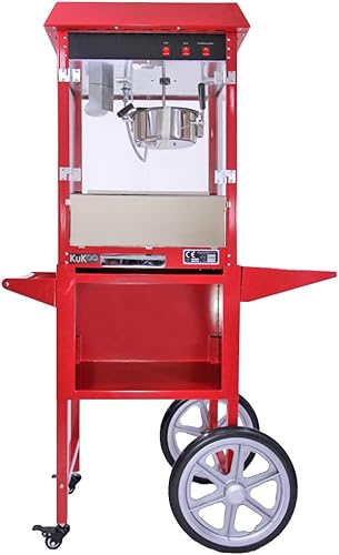 KuKoo – Machine à Popcorn Professionnelle d’une capacité de 226g et Chariot - Nail Gallerys