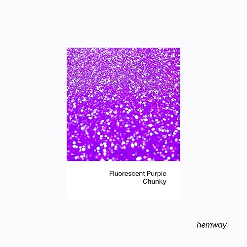 Paillettes pour shaker artisanal gobelets en résine violet fluorescent cartes bijoux de Noël bougies épaisses cosmétiques pour ongles et visage 130 g/4,6 oz - Nail Gallerys