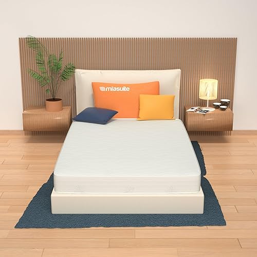 Matelas 90 x 190 cm Hauteur 14 cm WaterFoam Tissu AloeVera Indéformable, hypoallergénique et Anti-acariens, rigidité Moyenne Modèle : Plus H14 - Nail Gallerys