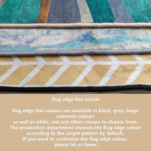 Tapis Salon Décoration intérieure,Brown,140 x 140 cm,Marron Design Géométrique Moderne - Nail Gallerys