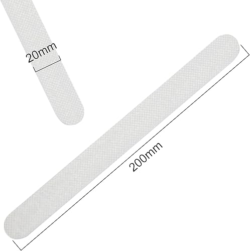 Autocollants de Douche Bandes,Autocollants Antidérapants,Auto-Adhésif Antidérapant Bandes,Sécurité de Bain Transparent Antidérapant Autocollants pour Baignoires Douches Marches D’escalier(12pcs) - Nail Gallerys